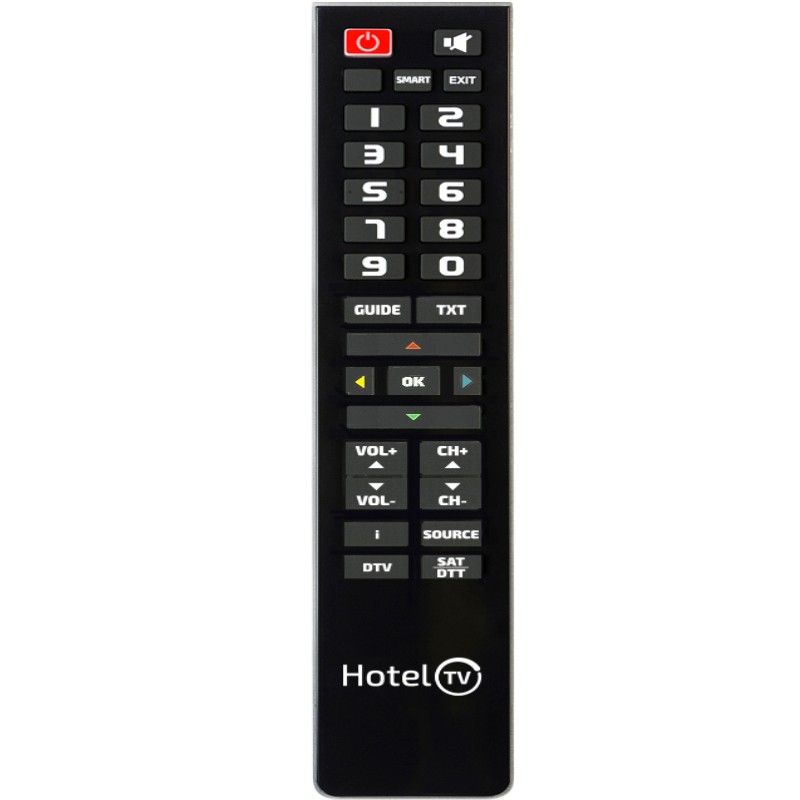 Telecomando per Hotel mod.Hotel TV prog. da PC, colore nero - Superior  SUPTPB013