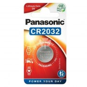Panasonic batteria pila litio CR2032 3 volt a bottone tensione 3 volt