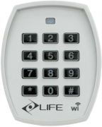 LIFE pulsantiera numerica Wi-Fi a batteria - art.1AS0170000 WI