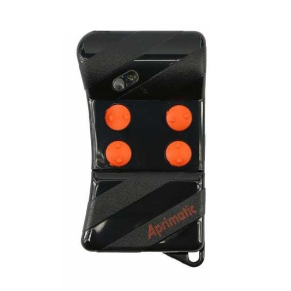 Aprimatic TELECOMANDO RADIOCOMANDO COMPATIBILE APRIMATIC TG4M 30.900 MHZ 4 TASTI ARANCIO 