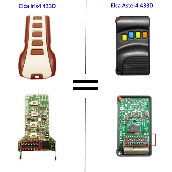 elca comparazione elca iris4 aster4