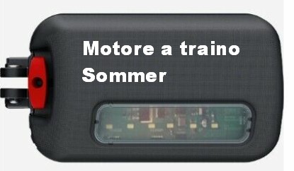 motore a traino sommer con scheda integrata
