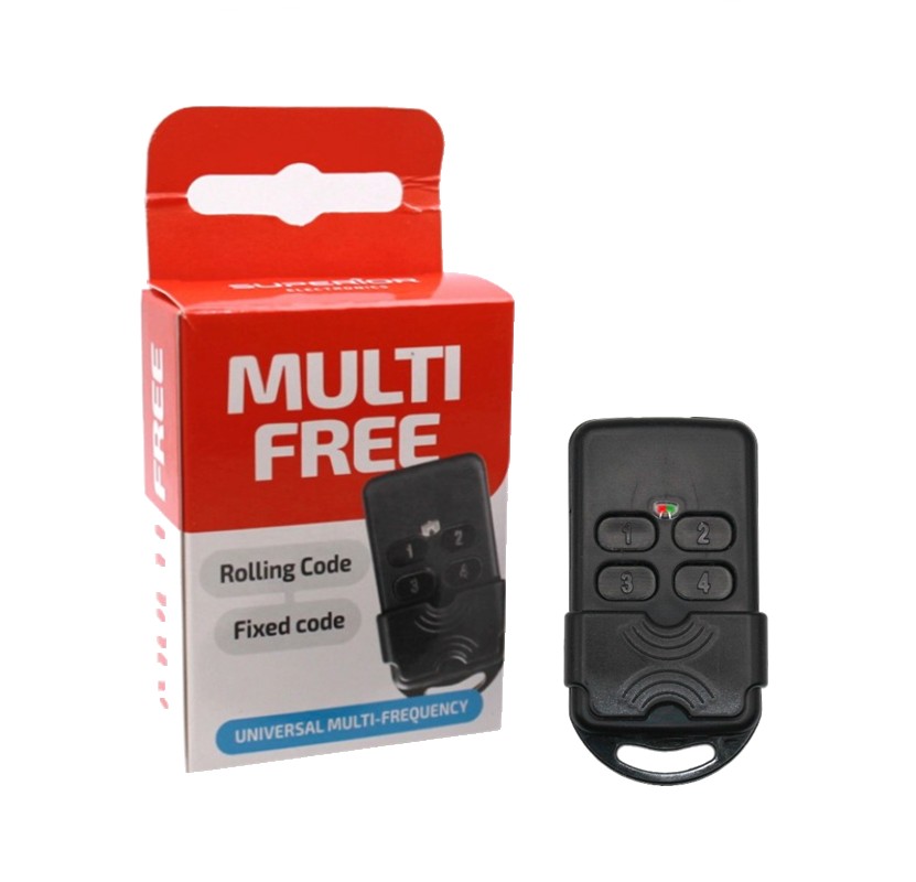 Telecomando Superior multi-free 433-868 Mhz multifrequenza copiatore codici fix e rolling