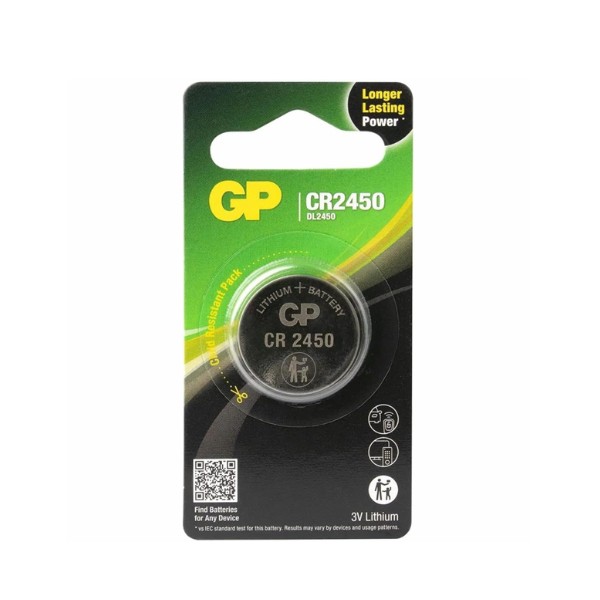 Batteria in bliste CR2450 GP