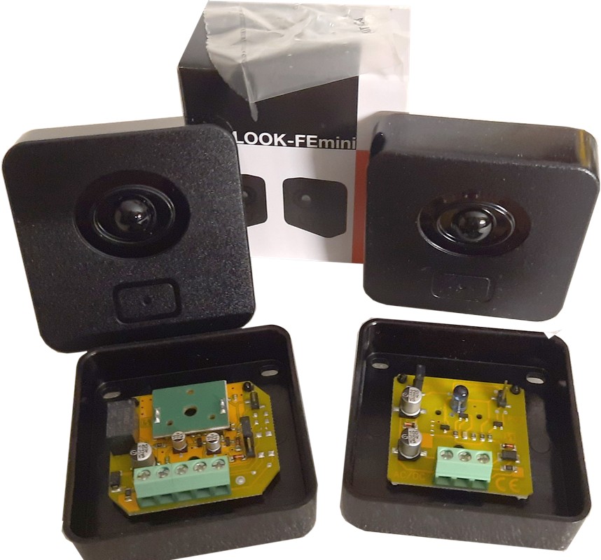 fotocellule universale-da parete-nologo-look-mini-12-24-volt Coppia fotocellule da parete Nologo Look FEmini 12/24volt