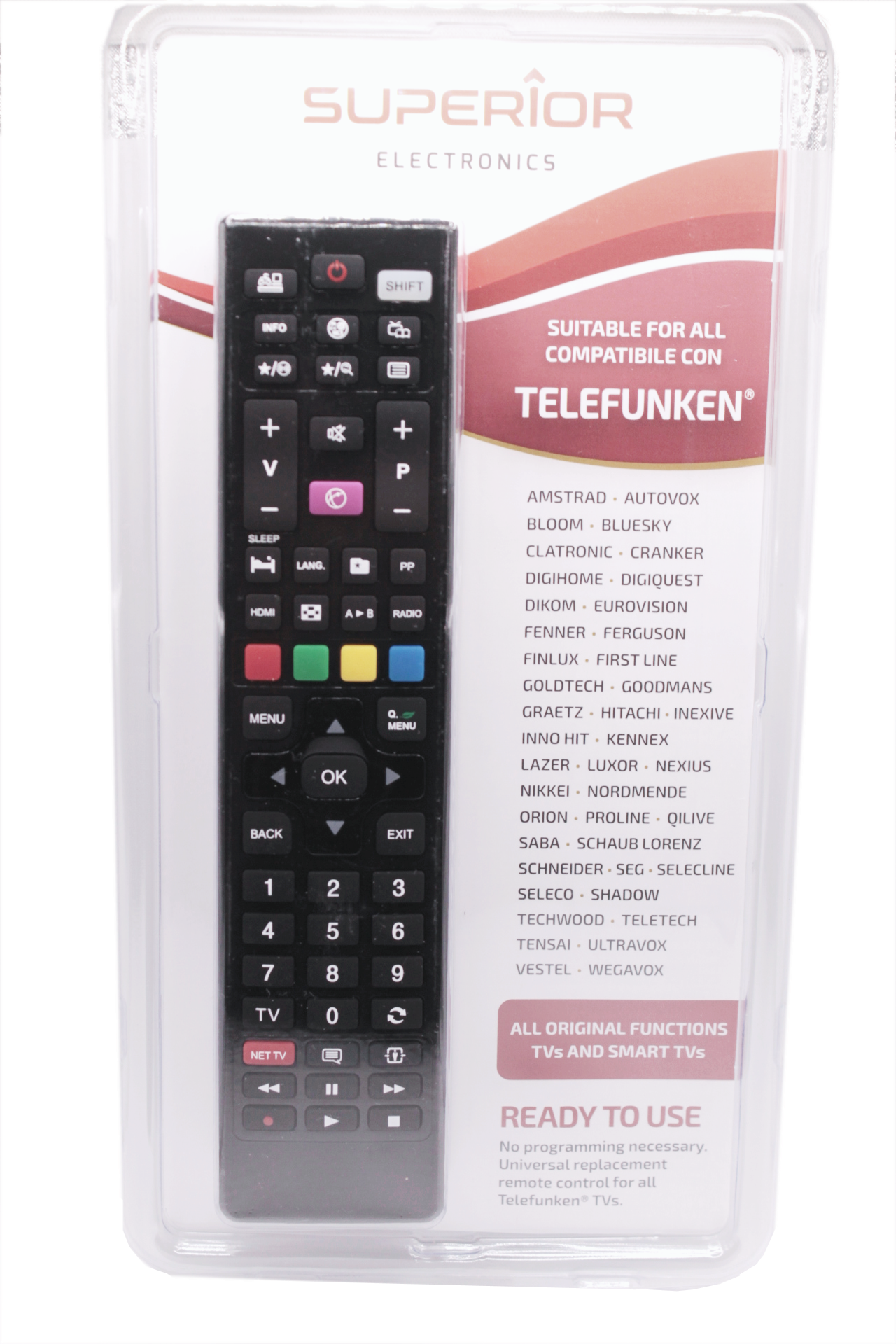 telecomando-TV-telefunken-superior-pronto-all'uso