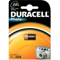 Batteria pila alcalina Duracell 28L cilindrica