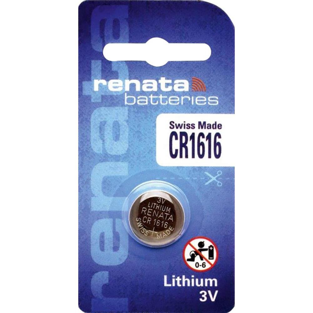 Batteria pila litio CR1616 3 volt a bottone