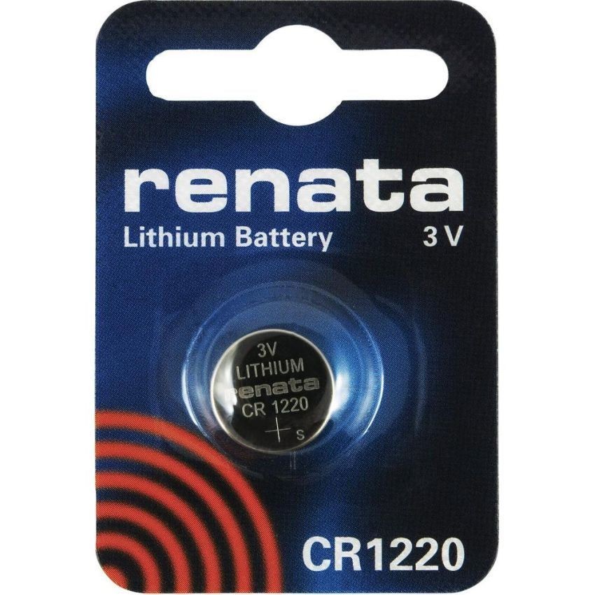 Batteria pila litio CR1220 3volt a bottone