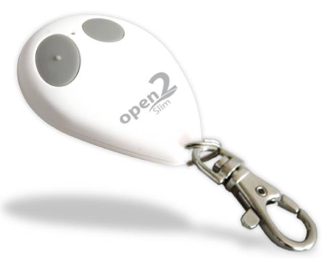 Telecomando GBS Open2 Slim 433,92 Mhz Codice Fisso
