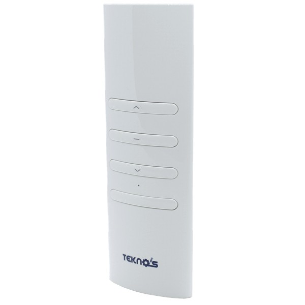 Telecomando per tende tapparelle gazebo Teknos Telly01 433,92 Mhz Rolling Code.