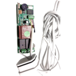 Kit Centralina per motorizzazioni di tende da sole, tapparelle con motori Teknos TC2 +telecomando 433.92 Mhz rolling code