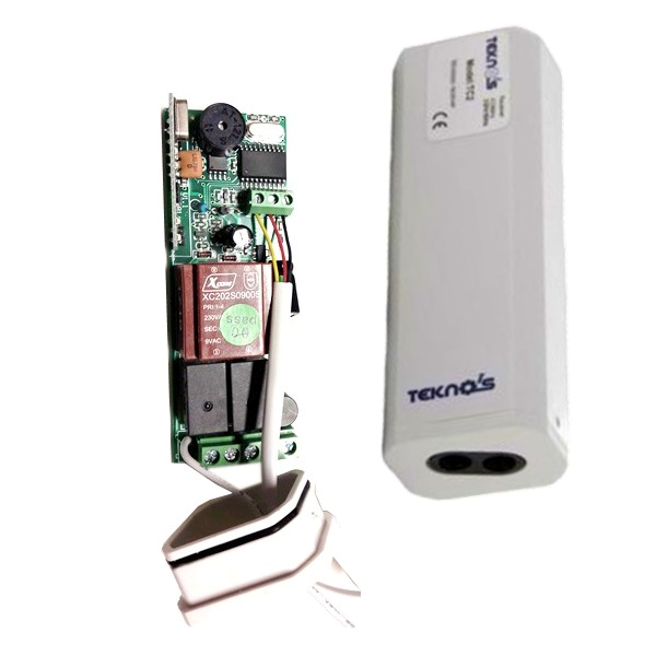 Centraline per motorizzazioni di tende da sole, tapparelle con motori Teknos TC2 con scheda radio integrata 433.92 Mhz