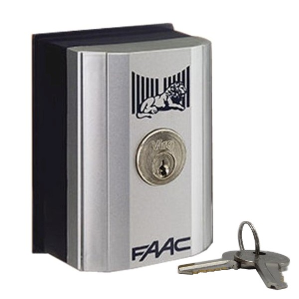 Selettore a chiave Faac T10E da parete 401019