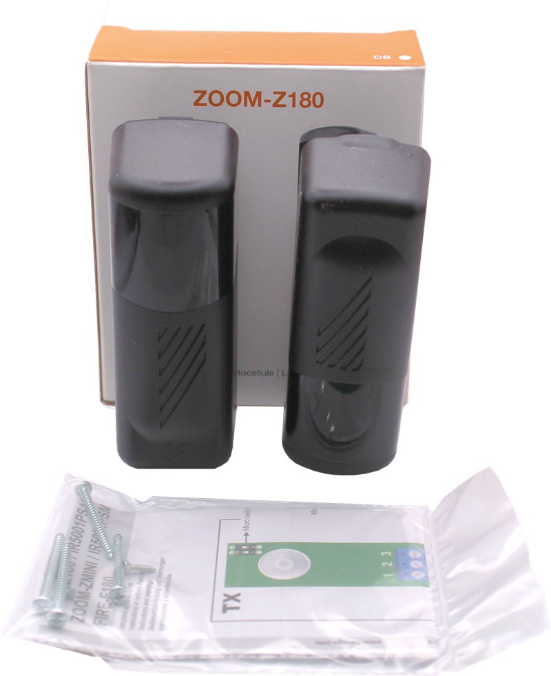Fotocellula Nologo Zoom-Z180 rotazione 180° 12/24 V da parete