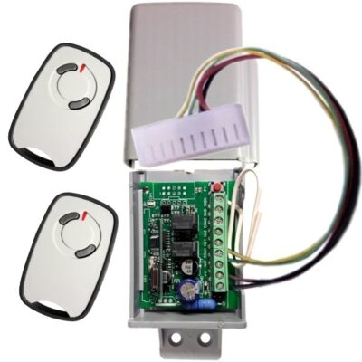 Kit Eco Tsm compatibile Silvelox con 2 telecomandi innesto molex