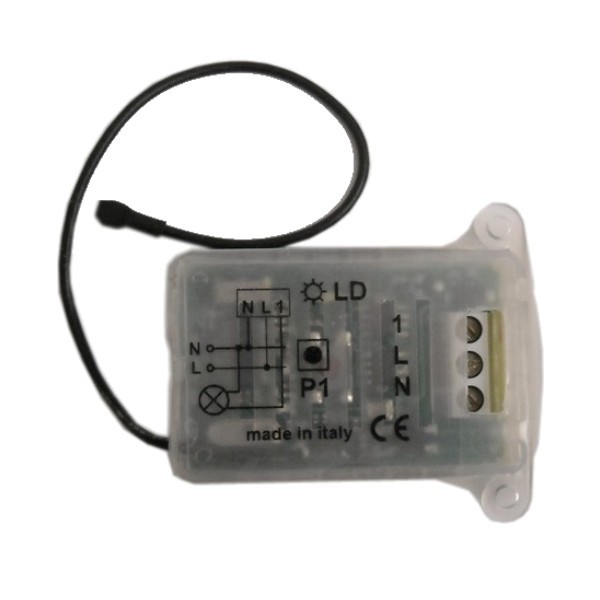 Scheda Radio Erone SEL2641r433NNV 433.92 Mhz Rolling Code 230V Controllo luci
