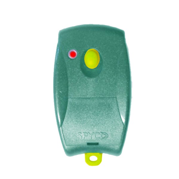 Telecomando Label Spyco1E verde 433,92 Mhz Rolling Code