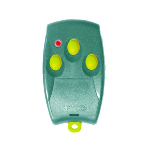 Telecomando Label Spyco3E verde 433,92 Mhz Rolling Code