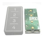 trasmettitore-porte-da-garage-de-nardi®-A-bianco-4-ch-433.92-Mhz-rolling-code-fronte