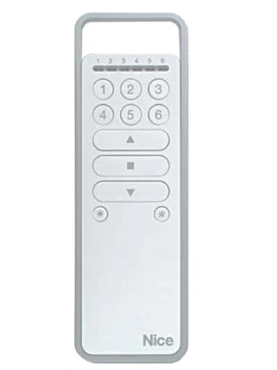 Telecomando Nice Era P6S 433,93 Mhz Rolling Code per tende, tapparelle, gazebo