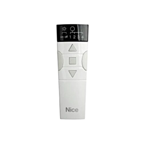 Telecomando Nice Ergo4 433,92 Mhz Rolling Code per tende, tapparelle, gazebo