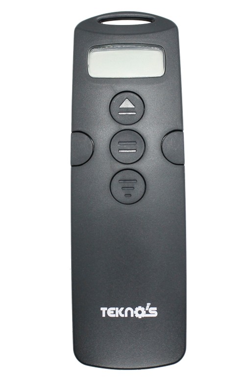 NEW Trasmettitore per tende e tapparelle motorizzate teknos-TTN15-433,92 Mhz rolling-code-fronte