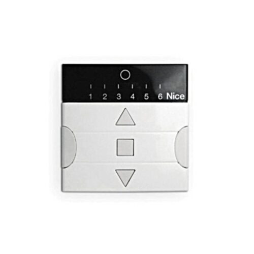 Telecomando Nice Plano6 433,92 Mhz Rolling Code per tende, tapparelle, gazebo